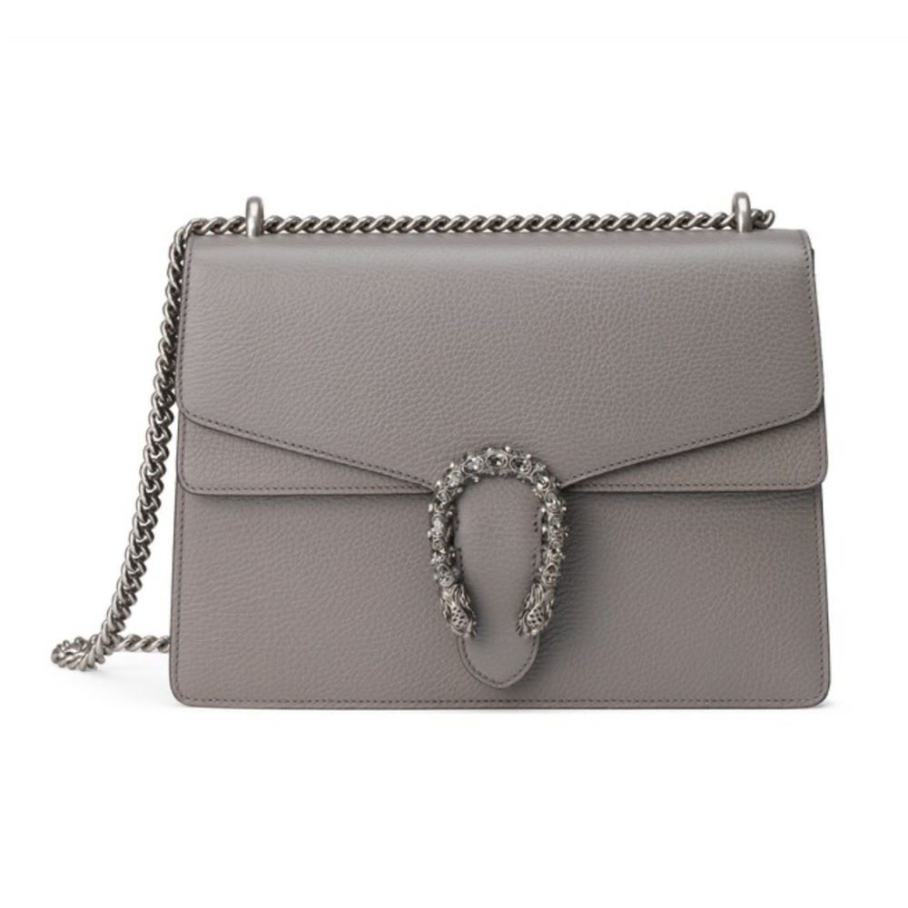 Dionysus medium leather shoulder bag